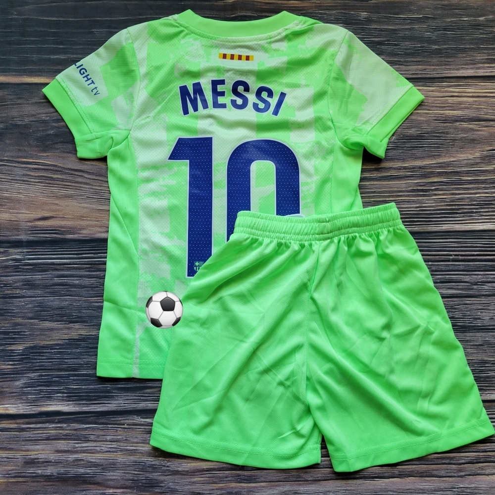 Barcelona Messi 10 kid's soccer uniform - Picture 2 of 2